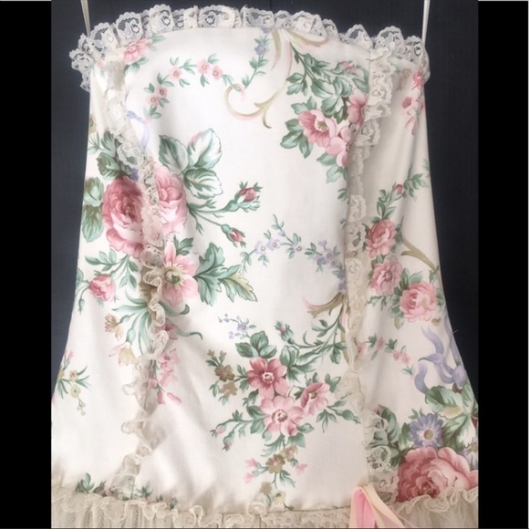 Vintage Bohemian 🌸 Strapless Tulle - Picture 5 of 7